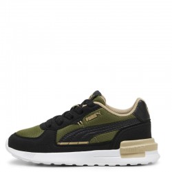 PUMA Graviton PS (381988-31)ΠΑΙΔΙΚΑ ΠΑΠΟΥΤΣΙΑ Olive Green-White-Prairie Tan