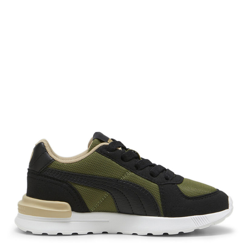 PUMA Graviton PS (381988-31)ΠΑΙΔΙΚΑ ΠΑΠΟΥΤΣΙΑ Olive Green-White-Prairie Tan