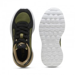 PUMA Graviton PS (381988-31)ΠΑΙΔΙΚΑ ΠΑΠΟΥΤΣΙΑ Olive Green-White-Prairie Tan