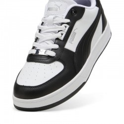 Puma Caven 2.0 Lux (395016-04)ΑΝΔΡΙΚΑ SNEAKERS Black-Silver-White