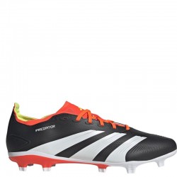 Adidas Predator League FG (IG7762)Ποδοσφαιρικά Παπούτσια με Τάπες Core Black / Cloud White / Solar Red