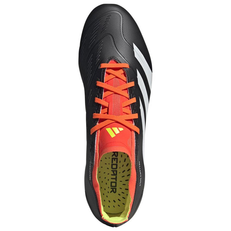 Adidas Predator League FG (IG7762)Ποδοσφαιρικά Παπούτσια με Τάπες Core Black / Cloud White / Solar Red