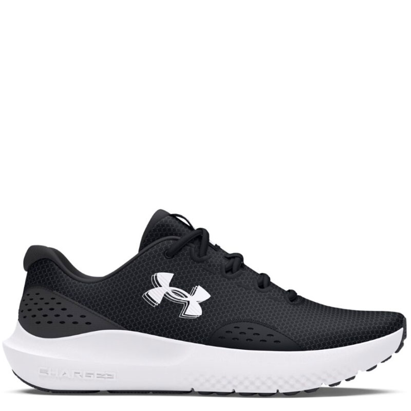 Under Armour Charged Surge 4 (3027000-001)Ανδρικά Παπούτσια Running ΜΑΥΡΟ/ΛΕΥΚΟ
