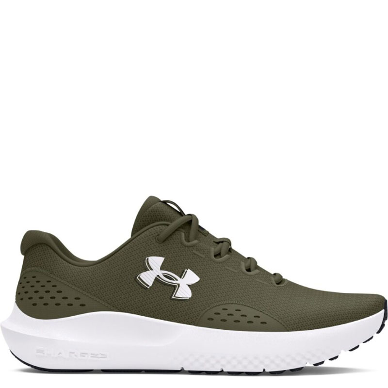 UNDER ARMOUR CHARGED SURGE 4 (3027000-301)Ανδρικά Παπούτσια Running Marine OD Green/Marine OD Green/White