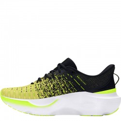 Under Armour UA Infinite Elite (3027189-002)ΑΝΔΡΙΚΑ ΠΑΠΟΥΤΣΙΑ RUNNING Black/Sonic Yellow/High-Vis Yellow