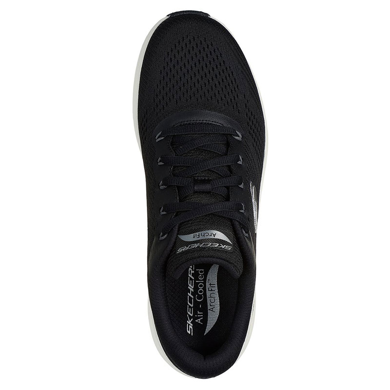 SKECHERS Arch Fit 2.0 (232700-BKW)ΑΝΔΡΙΚΟ ΑΝΑΤΟΜΙΚΟ ΥΠΟΔΗΜΑ ΜΑΥΡΟ/ΛΕΥΚΟ