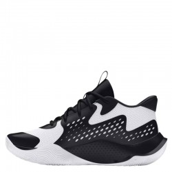 Under Armour Jet 23 (3026634-006)ΑΝΔΡΙΚΑ ΠΑΠΟΥΤΣΙΑ ΜΠΑΣΚΕΤ ΛΕΥΚΟ/ΜΑΥΡΟ