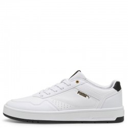 PUMA Court Classic Sneakers (395018-07)ΑΝΔΡΙΚΟ ΥΠΟΔΗΜΑ White/Black/Gold