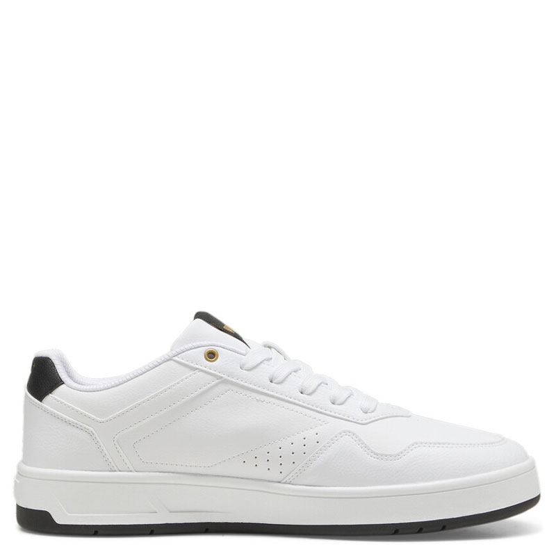 PUMA Court Classic Sneakers (395018-07)ΑΝΔΡΙΚΟ ΥΠΟΔΗΜΑ White/Black/Gold