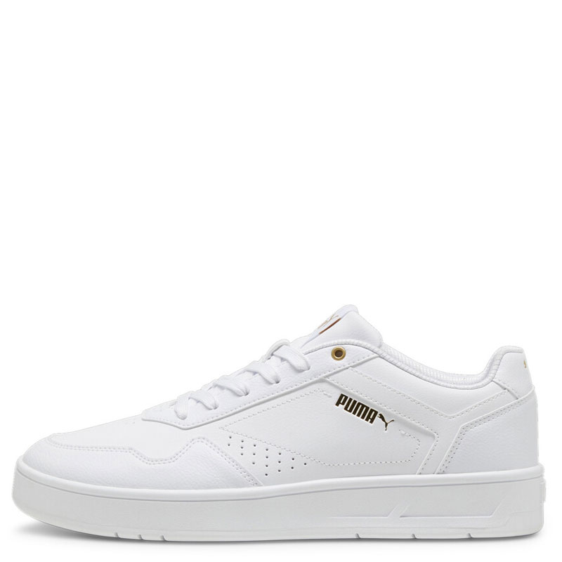 PUMA Court Classic Sneakers (395018-01)ΑΝΔΡΙΚΟ ΥΠΟΔΗΜΑ White/Gold