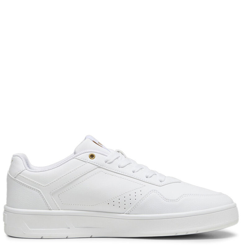 PUMA Court Classic Sneakers (395018-01)ΑΝΔΡΙΚΟ ΥΠΟΔΗΜΑ White/Gold