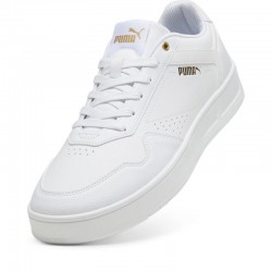 PUMA Court Classic Sneakers (395018-01)ΑΝΔΡΙΚΟ ΥΠΟΔΗΜΑ White/Gold