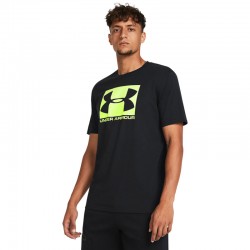 Under Armour Boxed Sportstyle SS (1329581-004)ΑΝΔΡΙΚΟ T-SHIRT Black//High-Vis Yellow