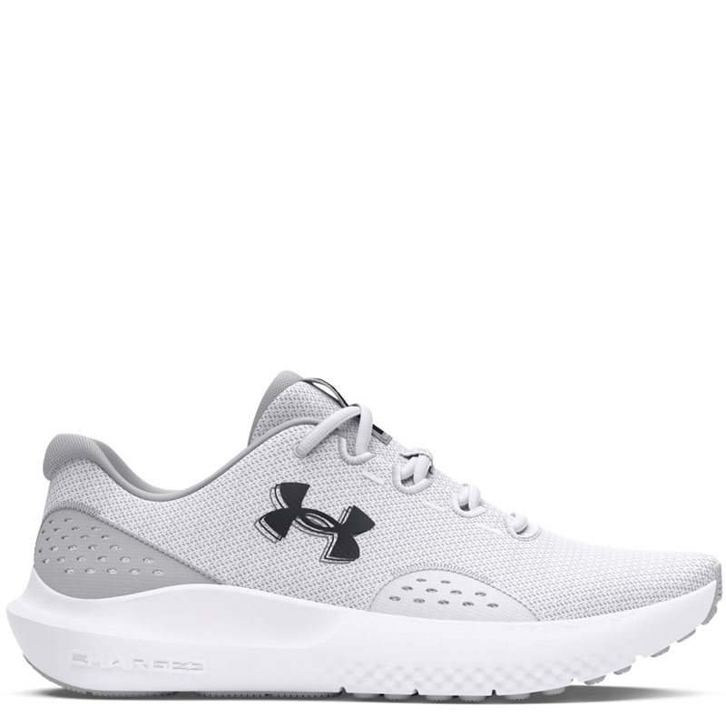 Under Armour Charged Surge 4 (3027000-100)Ανδρικά Παπούτσια Running White/Halo Gray/Black
