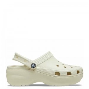 Crocs Classic Platform Clog (206750-2Y2)Ανατομικά Σαμπό Μπεζ Crocs Classic Platform Clog (206750-2Y2)Ανατομικά Σαμπό Μπεζ