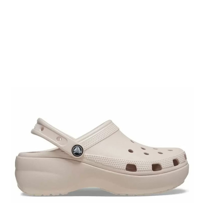 Crocs Classic Platform Clog (206750-6UR)Ανατομικά Σαμπό ΡΟΖ QUARTZ