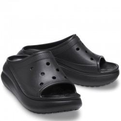 CROCS Classic Crush Slide (208731-001)ΓΥΝΑΙΚΕΙΟ ΑΝΑΤΟΜΙΚΟ ΣΑΜΠΟ ΜΑΥΡΟ