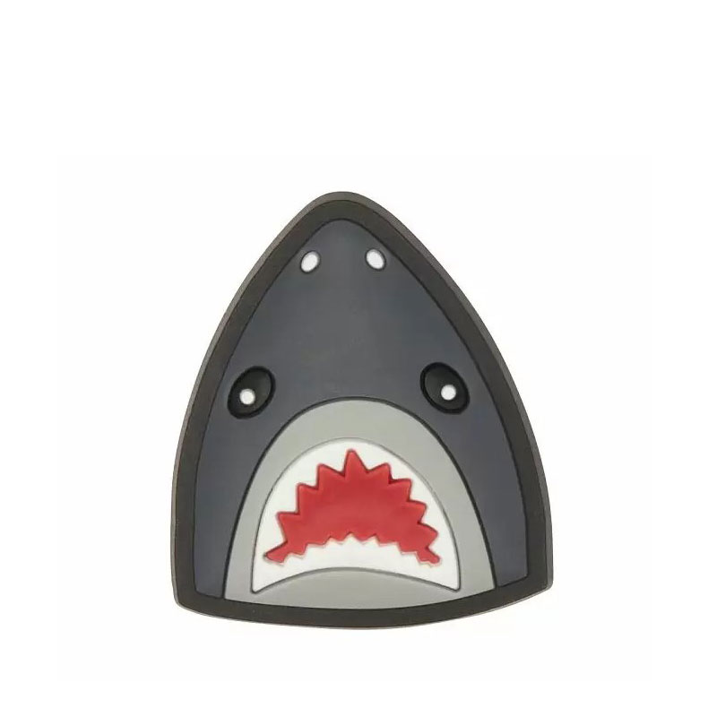 CROCS Jibbitz™ Charms Shark (10007451-UNC)JIBBITZ ΔΙΑΚΟΣΜΗΤΙΚΑ ΑΞΕΣΟΥΑΡ ΓΙΑ ΣΑΜΠΟ/ΣΑΝΔΑΛΙΑ ΜΑΥΡΟ