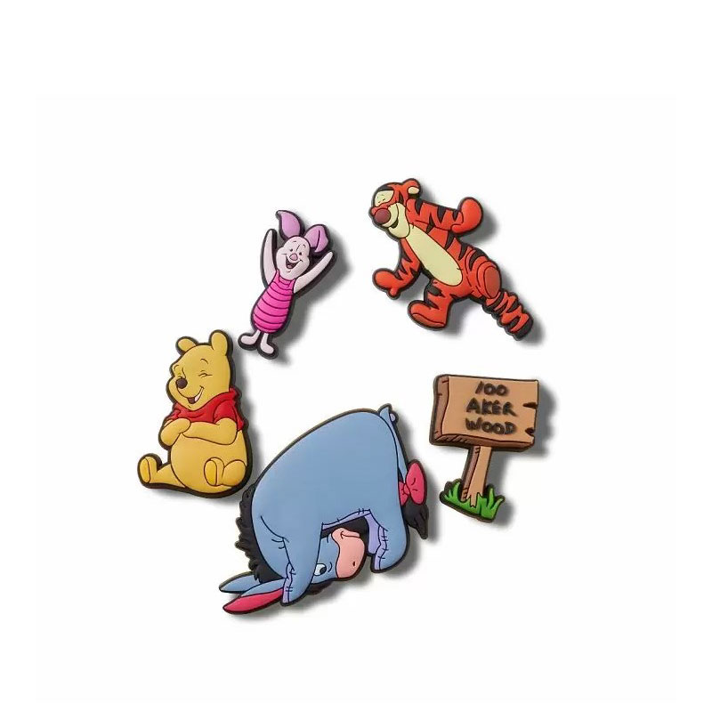 CROCS Winnie The Pooh 5 pack Jibbitz™ Charms (10011268-UNC)JIBBITZ ΔΙΑΚΟΣΜΗΤΙΚΑ ΑΞΕΣΟΥΑΡ ΓΙΑ ΣΑΜΠΟ/ΣΑΝΔΑΛΙΑ πολυχρωμα 5 τεμαχια
