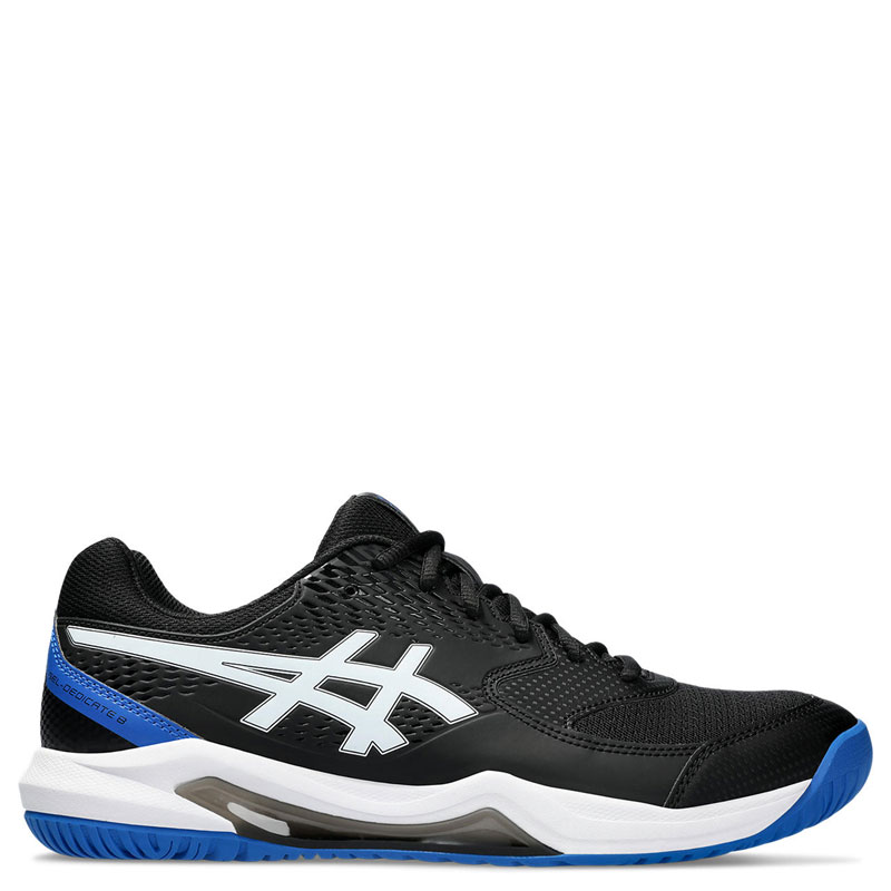 ASICS Gel-Dedicate 8 (1041A408-002)Ανδρικά Παπούτσια Τένις για Όλα τα Γήπεδα Black/Tuna Blue