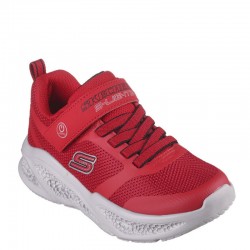 Skechers Meteor Lights (401675L-RDBK)ΠΑΙΔΙΚΑ ΠΑΠΟΥΤΣΙΑ ΦΩΤΙΖΟΜΕΝΑ ΚΟΚΚΙΝΑ