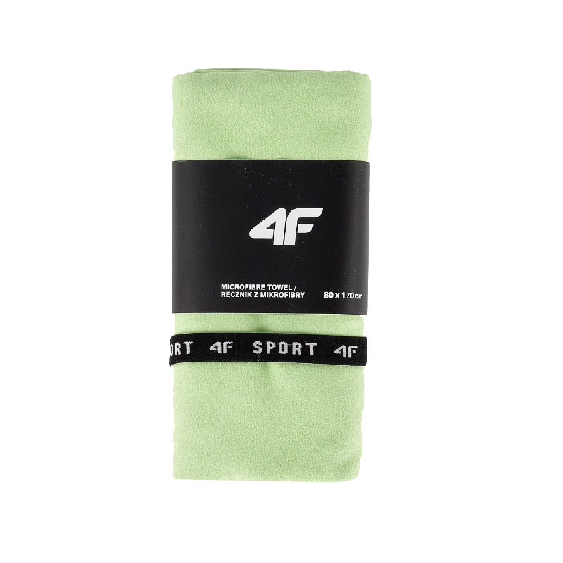 4F QUICK-DRYING SPORTS TOWEL L 80 X 170 CM (4FWSS24ATOWU039-45S)ΠΕΤΣΕΤΑ ΘΑΛΑΣΣΗΣ ΠΡΑΣΙΝΗ