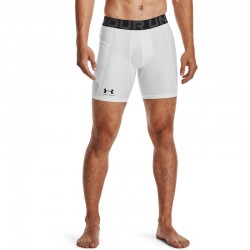 Under Armour HeatGear Compression (1361596-100)Ανδρικό Σορτς /Κολαν ΛΕΥΚΟ