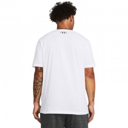 Under Armour UA SPORTSTYLE LOGO UPDATE SS (1382911-100)ΑΝΔΡΙΚΟ T-SHIRT White//Black