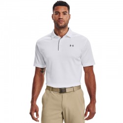 Under Armour Tech Polo (1290140-100)Ανδρικό T-shirt Κοντομάνικο Polo White / Graphite