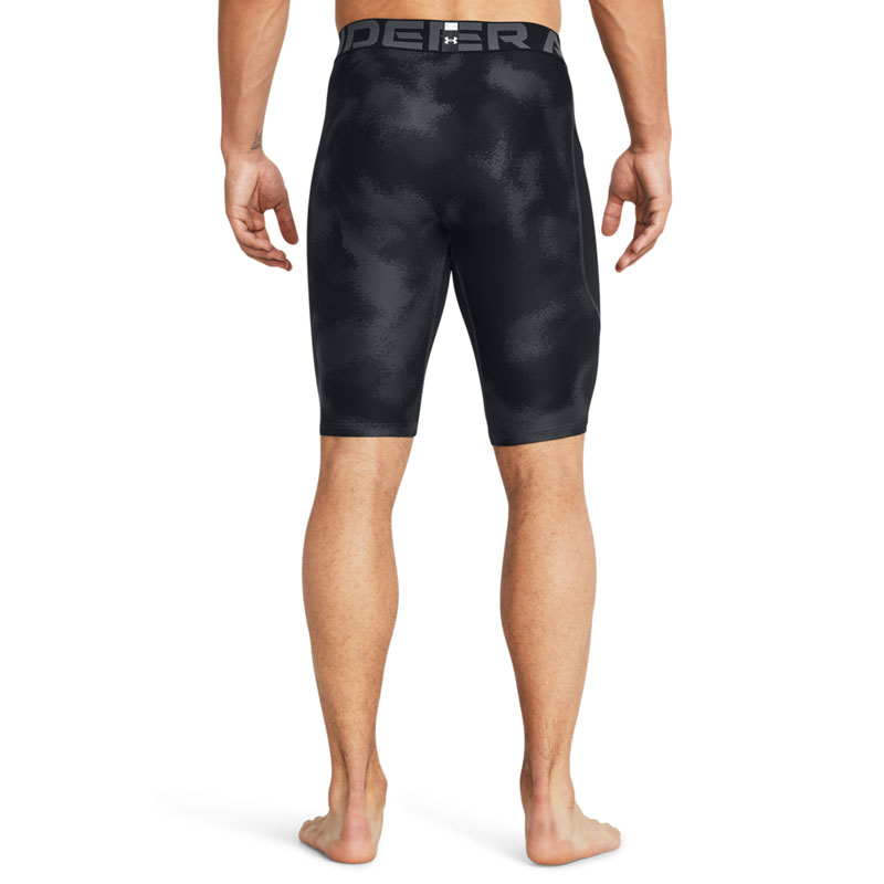 Under Armour HeatGear® Printed Long Shorts (1383323-001)ΑΝΔΡΙΚΟ ΣΟΡΤΣ/ΚΟΛΑΝ  Black//White