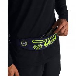 Under Armour Flex RUNNING Pack Belt Storm (1376460-410)ΤΣΑΝΤΑΚΙ ΜΕΣΗΣ ΓΙΑ ΤΡΕΞΙΜΟ  Midnight Navy/High-Vis Yellow/High-Vis Yellow