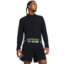 Under Armour Flex RUNNING Pack Belt Storm (1376460-410)ΤΣΑΝΤΑΚΙ ΜΕΣΗΣ ΓΙΑ ΤΡΕΞΙΜΟ  Midnight Navy/High-Vis Yellow/High-Vis Yellow