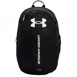 Under Armour Hustle Lite Backpack (1364180-002)Σακίδιο Πλάτης STORM  Black/Black/Metallic Silver