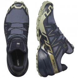 SALOMON SPEEDCROSS 6 GTX (474655)Ανδρικά Παπούτσια Trail Running  ΑΔΙΑΒΡΟΧΑ ΜΕ ΜΕΜΒΡΑΝΗ GORE-TEX Grisaille/Carbon/Tea