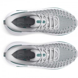 Under Armour HOVR Infinite Elite (3027189-102)Ανδρικά Παπούτσια Running Halo Grey/Hydro Teal