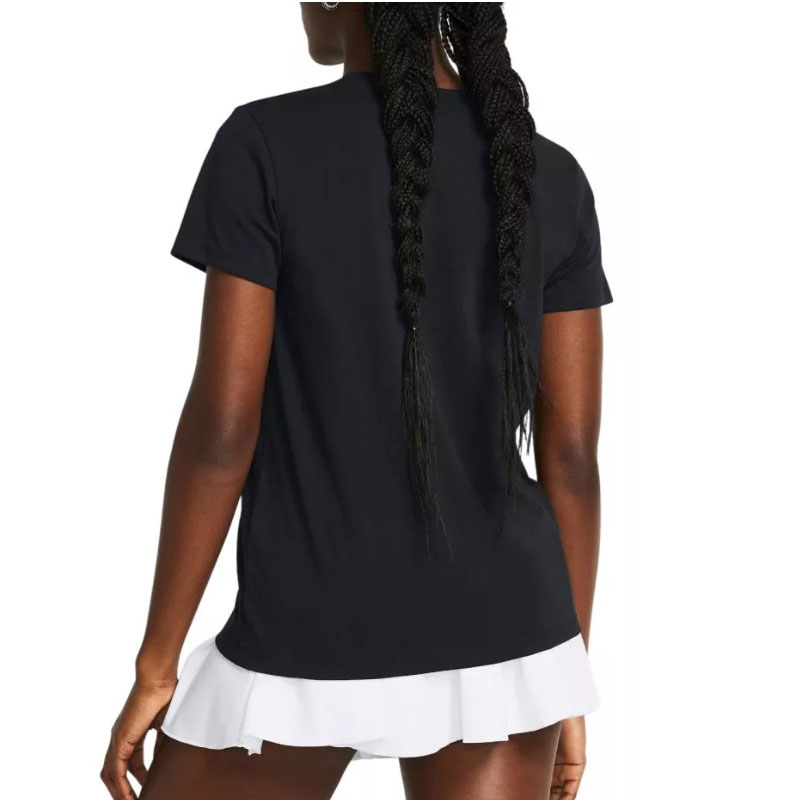 UNDER ARMOUR Off Campus Core SS (1383648-001)ΓΥΝΑΙΚΕΙΟ T-SHIRT ΜΑΥΡΟ