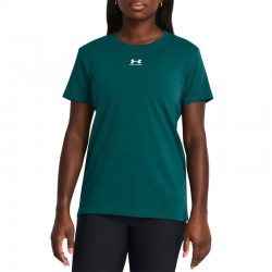 UNDER ARMOUR Off Campus Core SS (1383648-449)ΓΥΝΑΙΚΕΙΟ T-SHIRT Hydro Teal/White