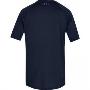 UNDER ARMOUR UA Tech 2.0 SS Tee (1326413-408)ΑΝΔΡΙΚΟ T-SHIRT Academy/Graphite