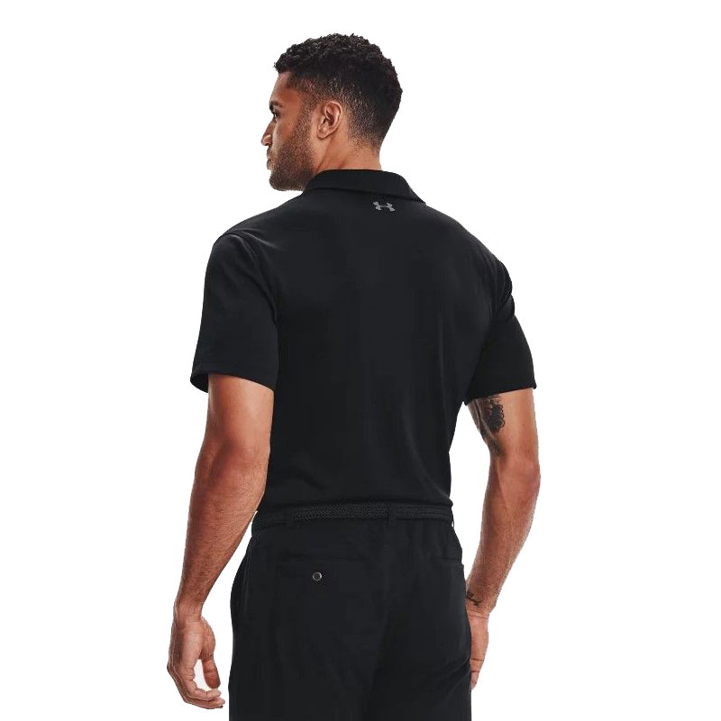 UNDER ARMOUR TECH POLO (1290140-001)ΑΝΔΡΙΚΟ T-SHIRT ΚΟΝΤΟΜΑΝΙΚΟ POLO Black / Graphite / Graphite