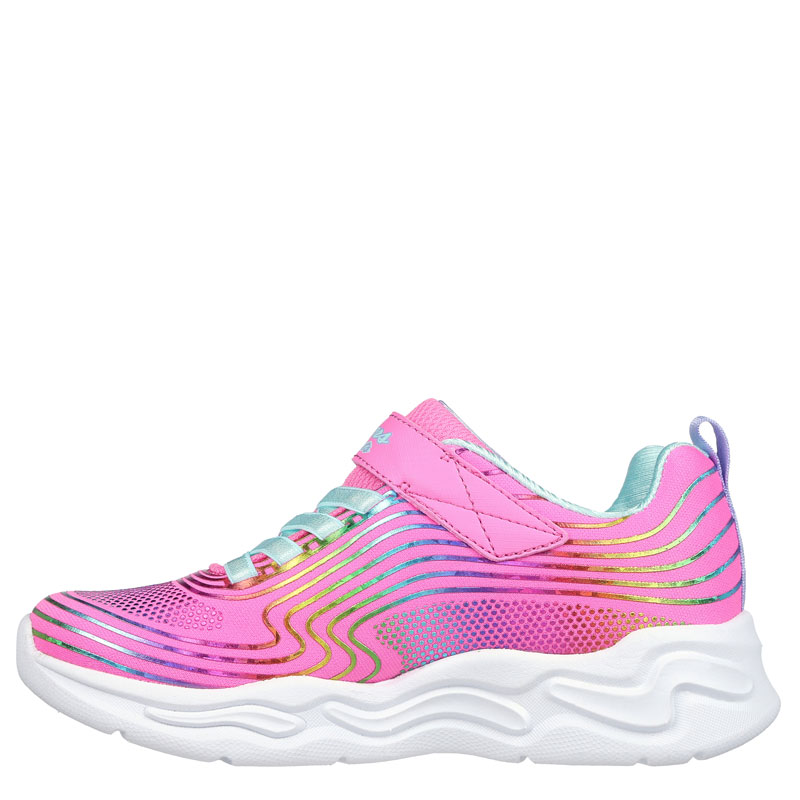 SKECHERS S Lights - Wavy Beams (302338L-PKMT)ΠΑΙΔΙΚΑ ΠΑΠΟΥΤΣΙΑ ΦΩΤΙΖΟΜΕΝΑ PINK / MULTI