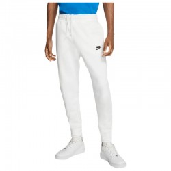 Nike Sportswear Club Fleece (BV2671-100)Ανδρικό Παντελόνι Φόρμας ΛΕΥΚΟ