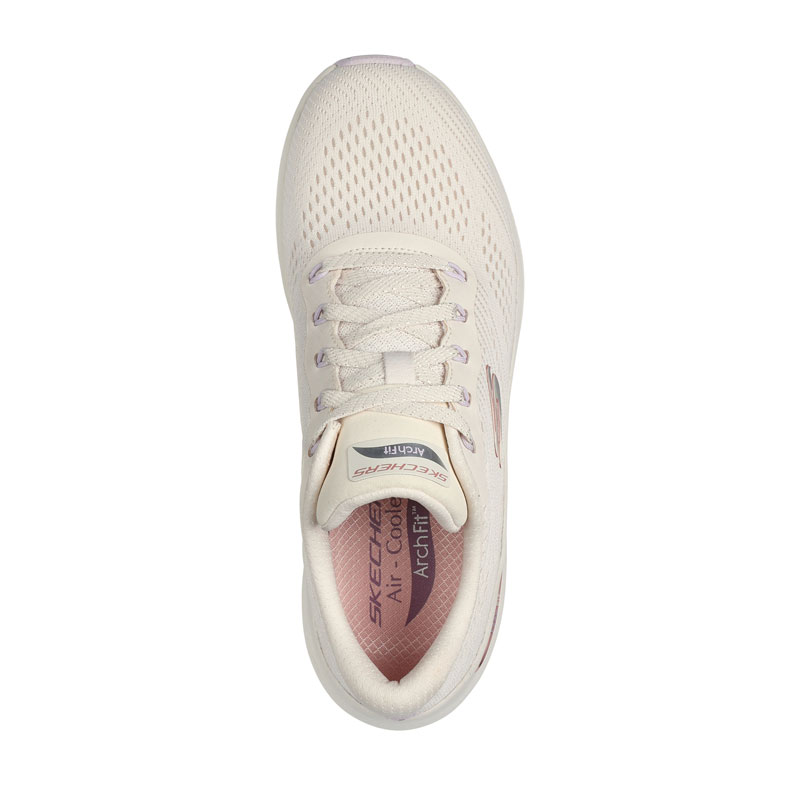 Skechers Vegan Arch Fit Big League (150051-NTMT)ΓΥΝΑΙΚΕΙΟ ΥΠΟΔΗΜΑ ΜΠΕΖ