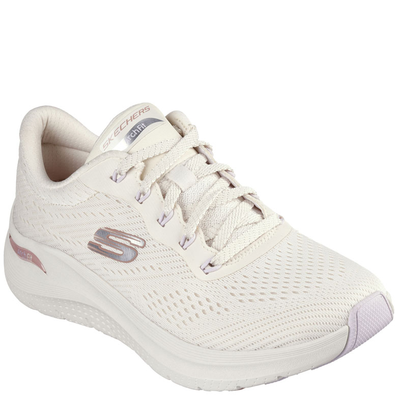 Skechers Vegan Arch Fit Big League (150051-NTMT)ΓΥΝΑΙΚΕΙΟ ΥΠΟΔΗΜΑ ΜΠΕΖ