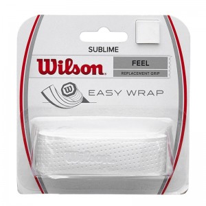 Wilson Sublime Replacement Grip (WRZ4202WH)ΛΕΥΚΟ 1 ΤΕΜΑΧΙΟ