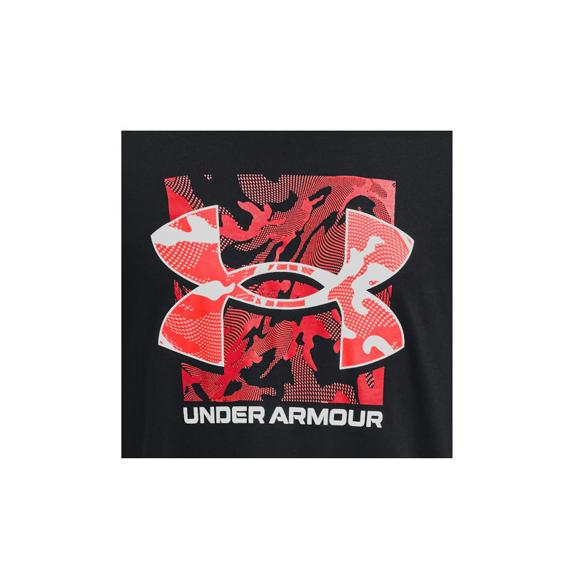 Under Armour Box Logo Camo Boys