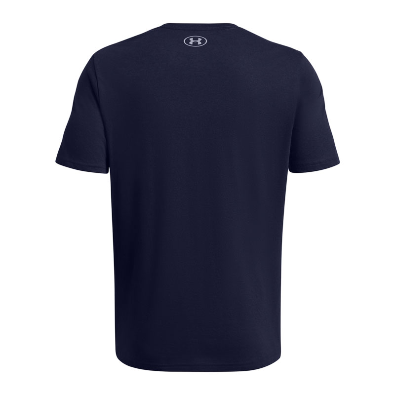 UNDER ARMOUR FOUNDATION SHORT SLEEVE (1382915-410)ΑΝΔΡΙΚΟ T-SHIRT Midnight Navy/Royal/Steel