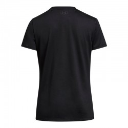 Under Armour Tech Bl Hd Short Sleeve T-shirt (1383091-001)ΓΥΝΑΙΚΕΙΟ T-SHIRT ΜΑΥΡΟ