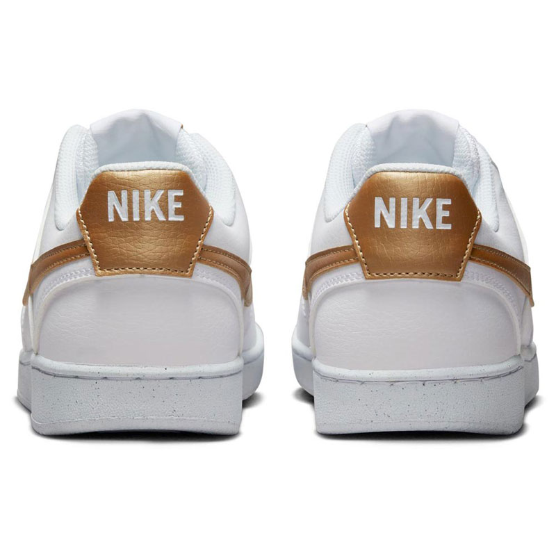 Nike Court Vision Low Next Nature WMNS (DH3158-105)ΓΥΝΑΙΚΕΙΟ ΥΠΟΔΗΜΑ WHITE/METALLIC GOLD