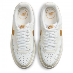 Nike Court Vision Alta WMNS (DZ5394-100)ΓΥΝΑΙΚΕΙΟ ΥΠΟΔΗΜΑ  White/Light Bone/Sail/Metallic Gold