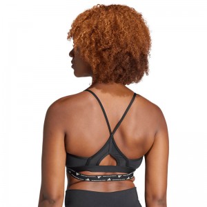 ADIDAS AEROREACT TRAINING LIGHT-SUPPORT BRA (IQ3388)ΓΥΝΑΙΚΕΙΟ ΜΠΟΥΣΤΑΚΙ ΜΑΥΡΟ ADIDAS AEROREACT TRAINING LIGHT-SUPPORT BRA (IQ3388)ΓΥΝΑΙΚΕΙΟ ΜΠΟΥΣΤΑΚΙ ΜΑΥΡΟ